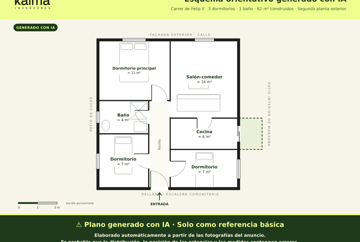 Calle Felip II – P:2