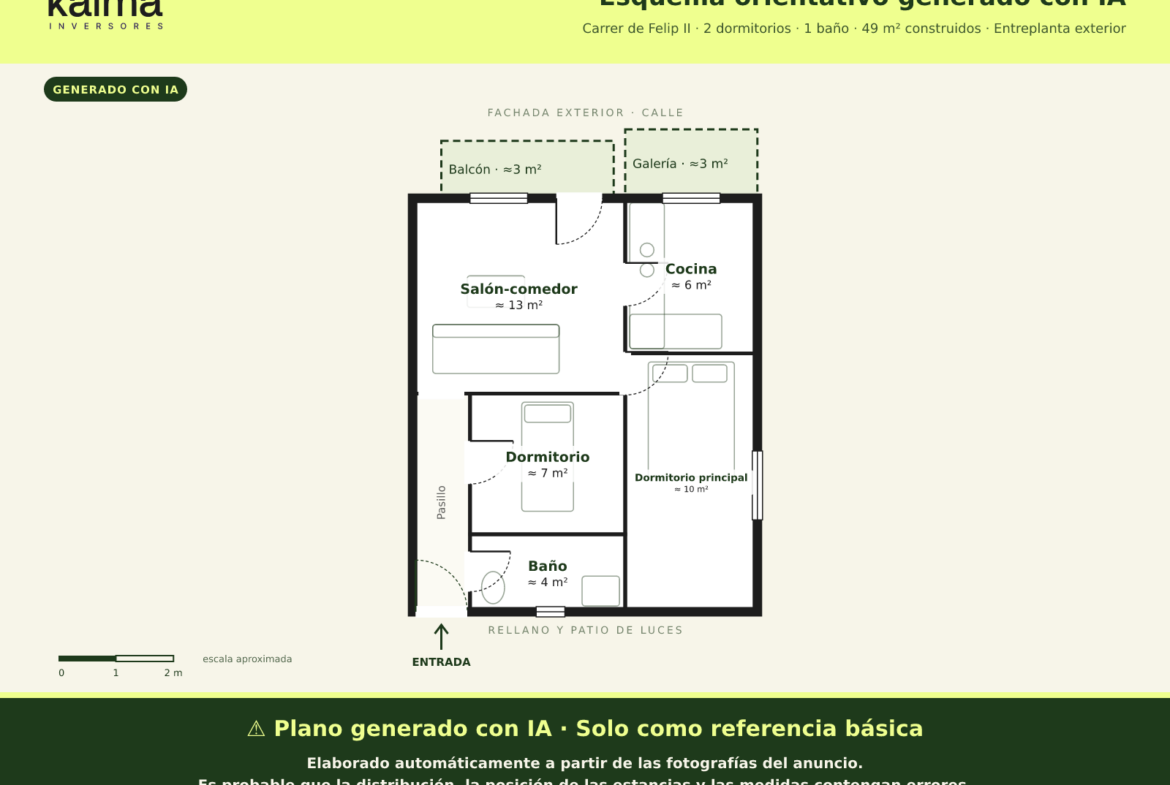 Calle Felip II – Entreplanta